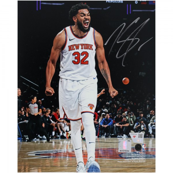Karl-Anthony Towns New York Knicks Fanatics Authentic Autographed 8 x 10 Scream Photograph