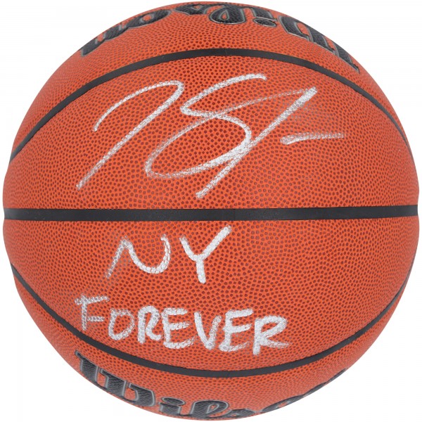 Karl-Anthony Towns New York Knicks Fanatics Authentic Autographed Wilson Authentic Series Indoor/Outdoor Basketball with NY Forever Inscription