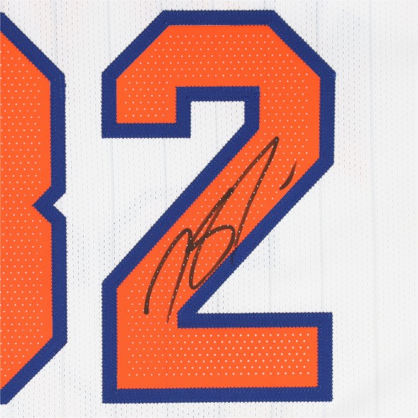 Karl-Anthony Towns New York Knicks Autographed Fanatics Authentic Nike White 2024-25 City Edition Authentic Jersey