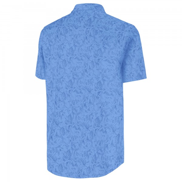 Los Angeles Dodgers Antigua Powder Blue Cactus Spring Training Lush Button-Up Shirt