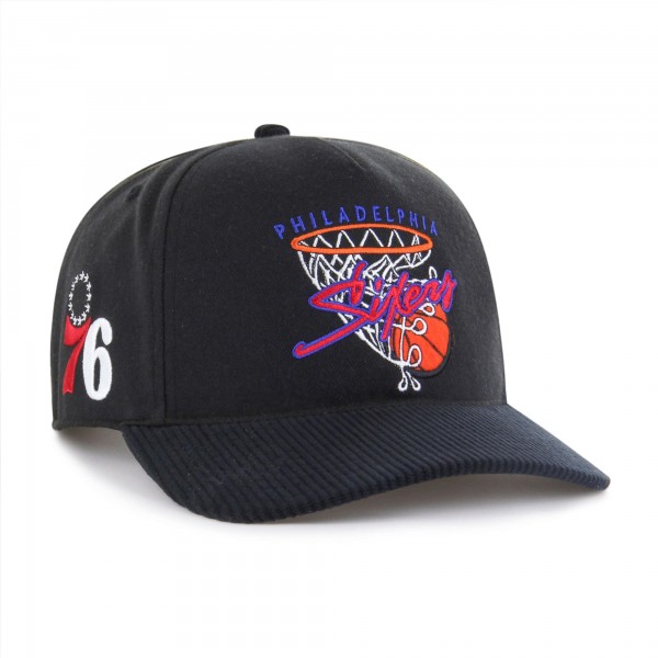 Бейсболка Philadelphia 76ers 47 Black Nothing But Net Hitch