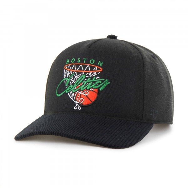 Бейсболка Boston Celtics 47 Black Nothing But Net Hitch