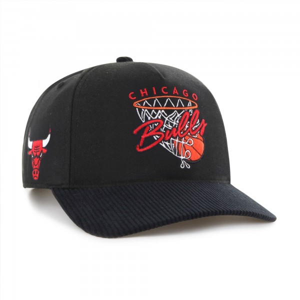 Бейсболка Chicago Bulls 47 Black Nothing But Net Hitch