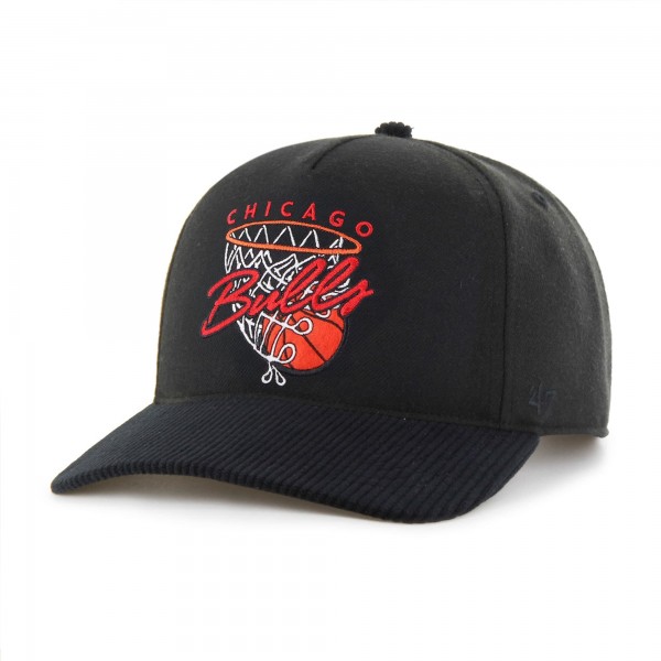 Бейсболка Chicago Bulls 47 Black Nothing But Net Hitch