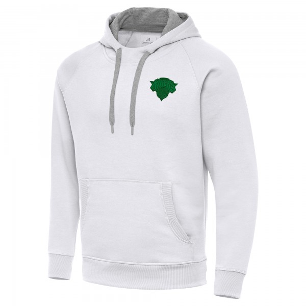 Толстовка New York Knicks Antigua St. Patricks Day Victory Raglan - White
