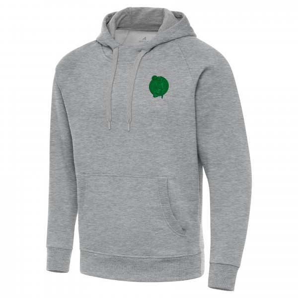 Толстовка Boston Celtics Antigua St. Patricks Day Victory Raglan - Heather Gray