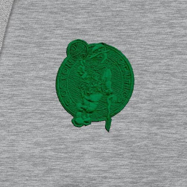 Толстовка Boston Celtics Antigua St. Patricks Day Victory Raglan - Heather Gray