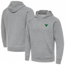 Толстовка Chicago Bulls Antigua Heather Gray St. Patricks Day Victory Raglan