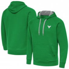 Толстовка Chicago Bulls Antigua Kelly Green St. Patricks Day Victory Raglan