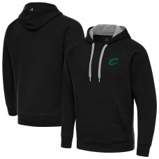 Cleveland Cavaliers Antigua Black St. Patricks Day Victory Raglan Pullover Hoodie