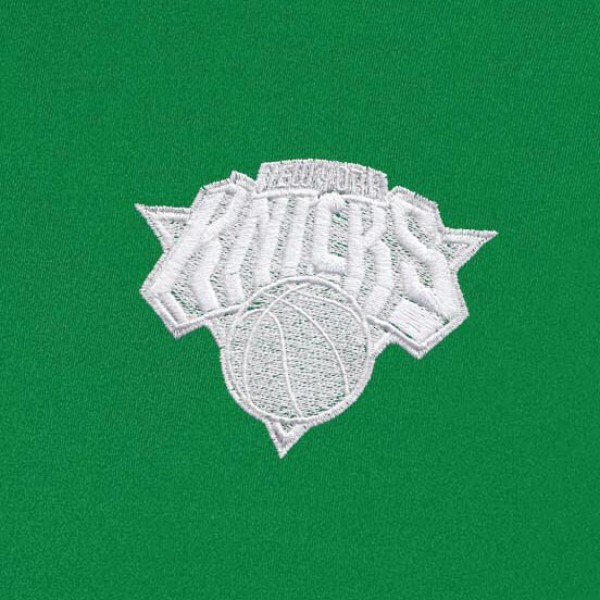 New York Knicks Antigua Kelly Green St. Patricks Day Era Polo