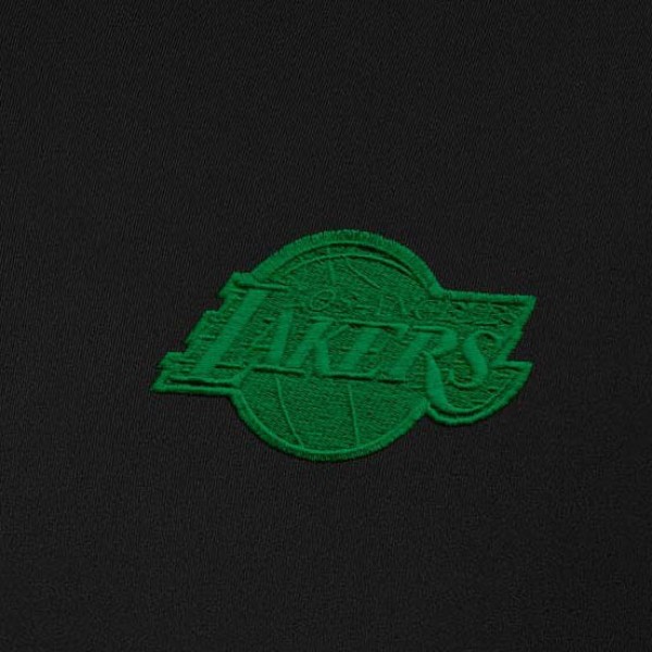 Кофта на короткой молнии Los Angeles Lakers Antigua St. Patricks Day Intent - Black