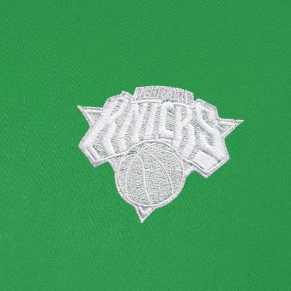 Кофта на короткой молнии New York Knicks Antigua St. Patricks Day Intent - Kelly Green