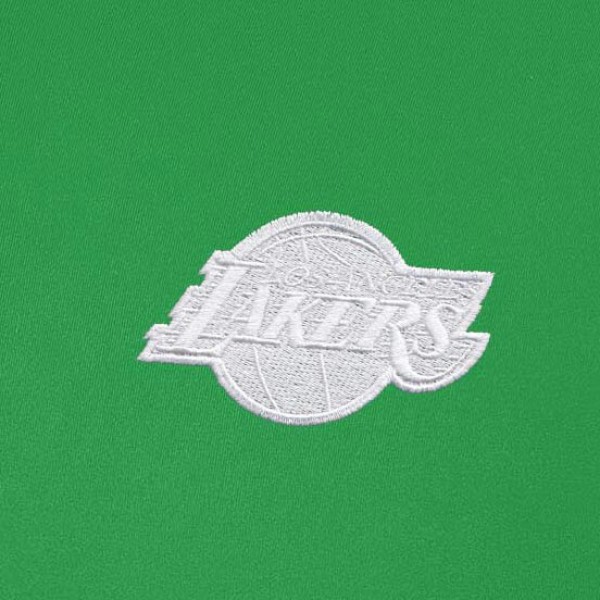 Кофта на короткой молнии Los Angeles Lakers Antigua St. Patricks Day Intent - Kelly Green