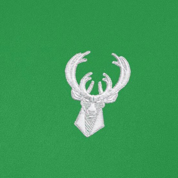 Кофта на короткой молнии Milwaukee Bucks Antigua St. Patricks Day Intent - Kelly Green