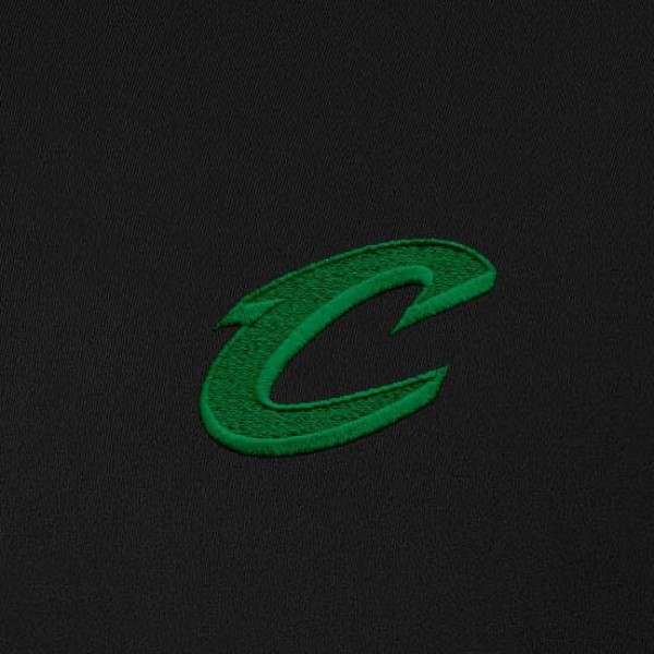 Cleveland Cavaliers Antigua Black St. Patricks Day Intent Quarter-Zip Jacket