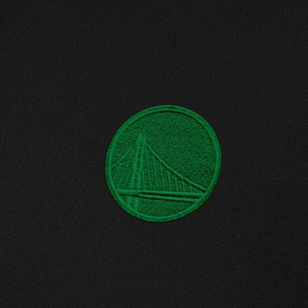 Кофта на короткой молнии Golden State Warriors Antigua St. Patricks Day Intent - Black