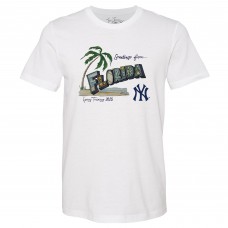 Unisex New York Yankees Tiny Turnip White Spring Training 2025 T-Shirt