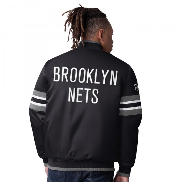 Бомбер Brooklyn Nets Starter Scout I Varsity - Black