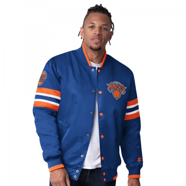 Бомбер New York Knicks Starter Scout I Varsity - Blue