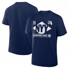 New York Yankees Fanatics Navy 2025 Spring Training Grapefruit League True Icon T-Shirt