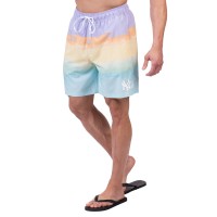 New York Yankees G-III Sports by Carl Banks Light Blue Swim Trunks