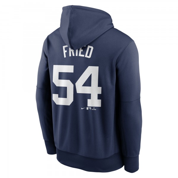 Толстовка New York Yankees Max Fried Nike Navy Name & Number