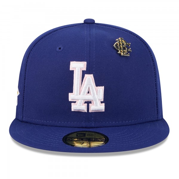 Бейсболка Los Angeles Dodgers New Era Royal 2025 Big League Chew 59FIFTY