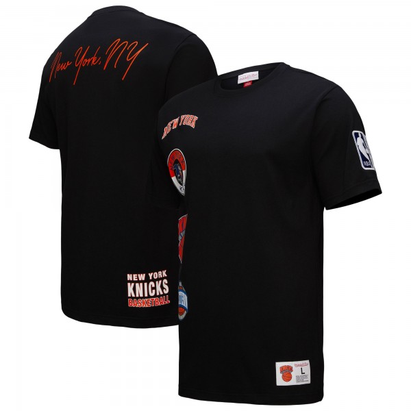 Футболка New York Knicks Black Out Collection Vintage Premium - Black