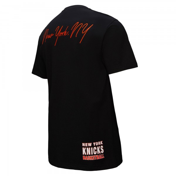 Футболка New York Knicks Black Out Collection Vintage Premium - Black