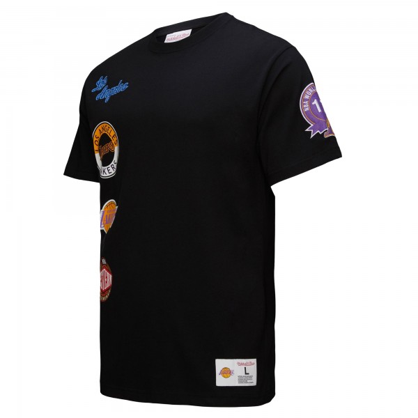 Футболка Los Angeles Lakers Black Out Collection Vintage Premium - Black