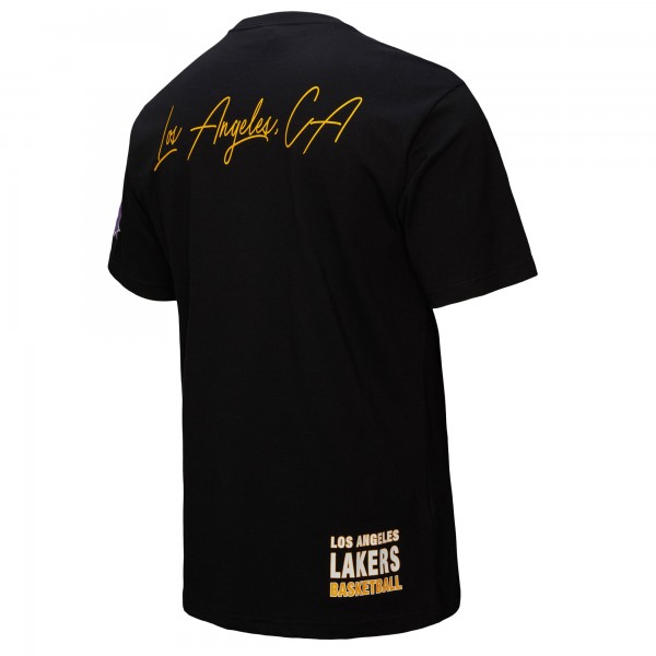 Футболка Los Angeles Lakers Black Out Collection Vintage Premium - Black