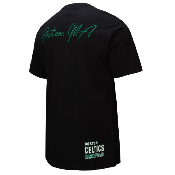 Футболка Boston Celtics Black Out Collection Vintage Premium - Black