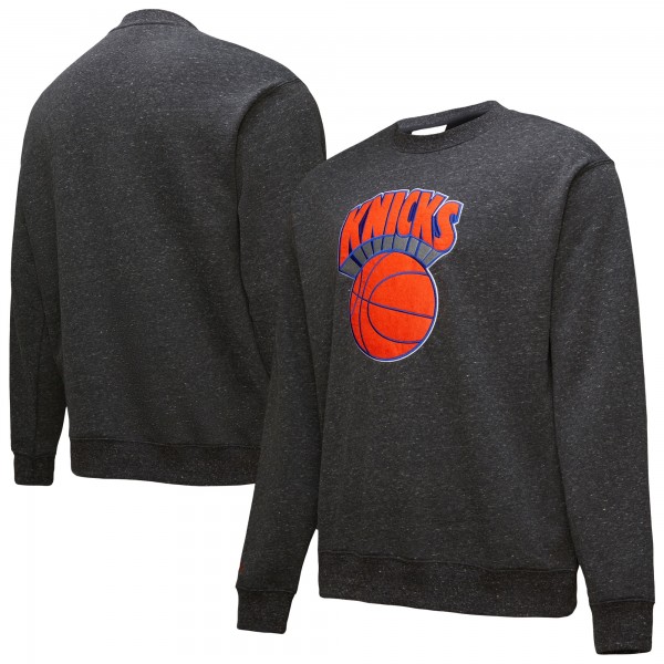 Кофта New York Knicks Hardwood Classics Blackout Collection Snow Washed - Black