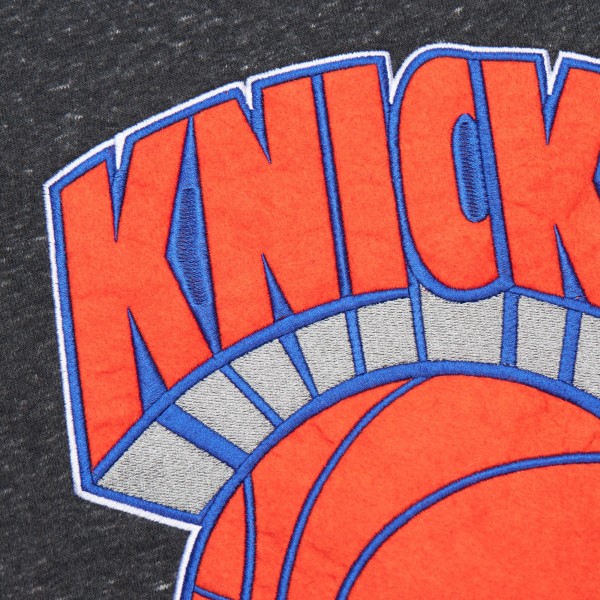 Кофта New York Knicks Hardwood Classics Blackout Collection Snow Washed - Black