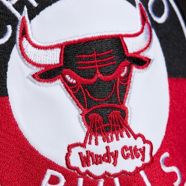Куртка Chicago Bulls Black Hardwood Classics Blackout Collection Satin