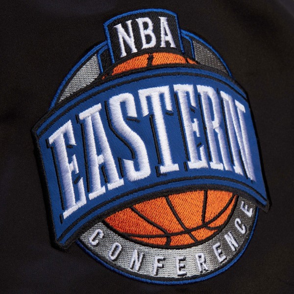 Кофта на молнии Boston Celtics Hardwood Classics Blackout Collection Satin - Black