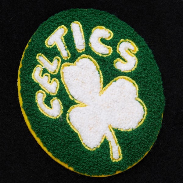 Бомбер Boston Celtics Mitchell & Ness Hardwood Classics Blackout Collection Varsity - Black