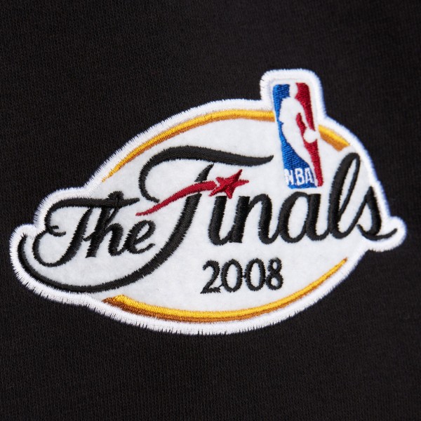 Толстовка Boston Celtics Mitchell & Ness Hardwood Classics Blackout Collection - Black