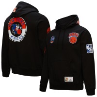 Толстовка New York Knicks Mitchell & Ness Hardwood Classics Blackout Collection - Black