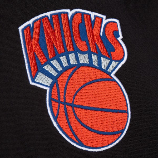 Толстовка New York Knicks Mitchell & Ness Hardwood Classics Blackout Collection - Black