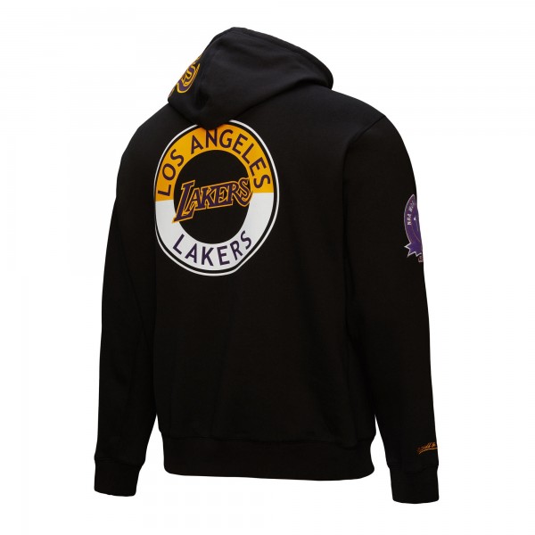 Толстовка Los Angeles Lakers Mitchell & Ness Hardwood Classics Blackout Collection - Black