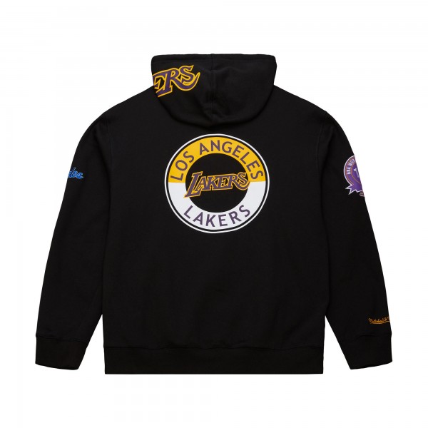Толстовка Los Angeles Lakers Mitchell & Ness Hardwood Classics Blackout Collection - Black
