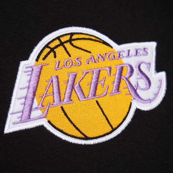 Толстовка Los Angeles Lakers Mitchell & Ness Hardwood Classics Blackout Collection - Black