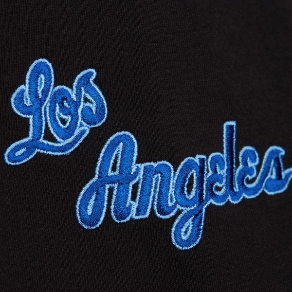 Толстовка Los Angeles Lakers Mitchell & Ness Hardwood Classics Blackout Collection - Black