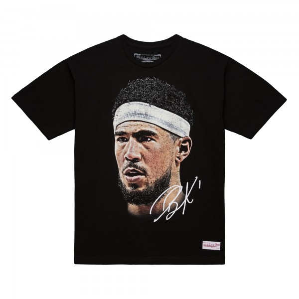 Футболка Unisex NBA Devin Booker Mitchell & Ness Black Real Big Face Player