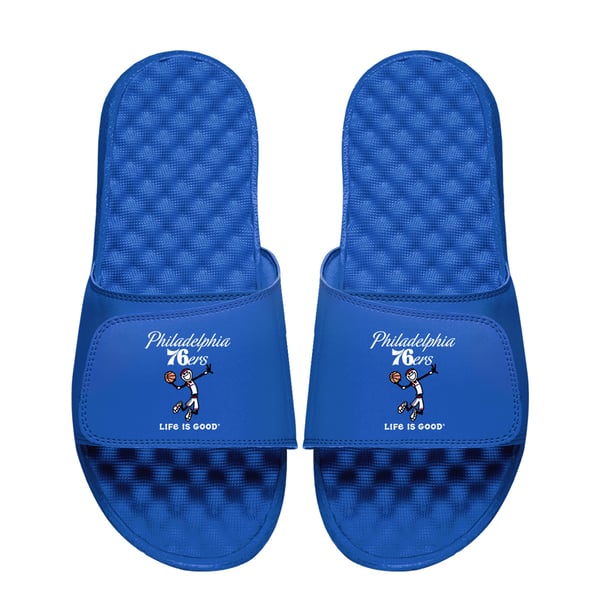 Детская Philadelphia 76ers ISlide Royal Life Is Good Slide Sandals