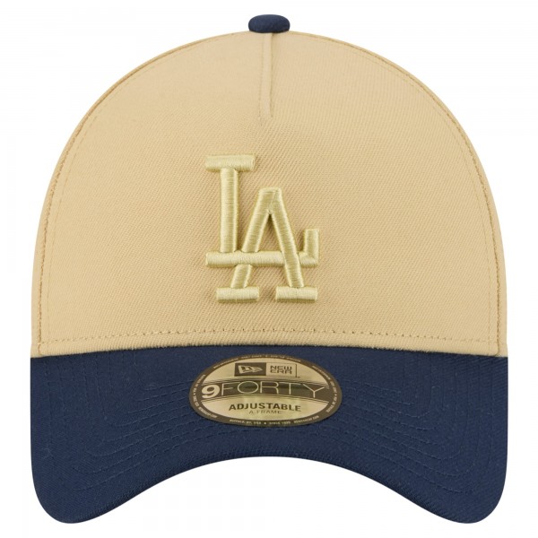 Бейсболка Los Angeles Dodgers x The Heritage Collection New Era LA84 Summer Olympics 9FORTY - Gold/Navy