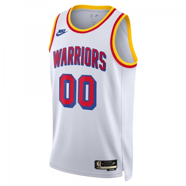 Именная джерси Unisex Adult Golden State Warriors Nike White Swingman - Classic Edition