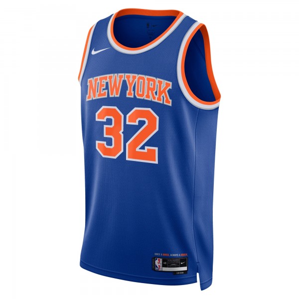 Джерси Unisex New York Knicks Karl-Anthony Towns Nike Blue Swingman - Icon Edition